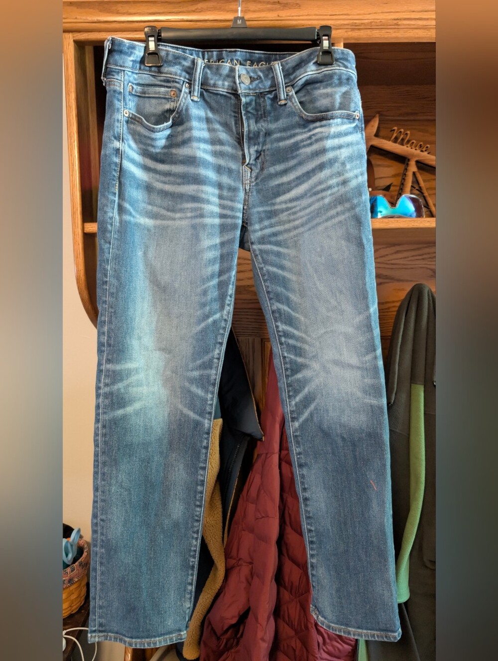 American Eagle Outfitters Men's Light Blue Jeans 32x30